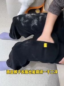 Anti-static pet hair removal gloves reusable washable suitable for pet hair clothing sofa bedding etc. 21*17CM