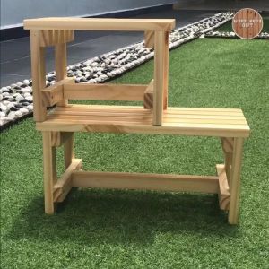(SMALL SIZE) Wooden Long | Standard Sitting Stool Small Wooden | Sitting Chair | Wooden Stool Solid Wood Portable Chair | Wood Chair Small Chair Stool Chair | Wooden Kids Chair Camping Equitment Wooden Bench Camping |MUJI Style Design 标准坐凳 实木制品 木质长凳
