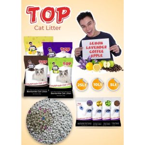 Pasir gumpal kucing Top repack 1kg