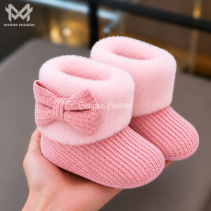SF Sepatu Bayi Perempuan Umur 0 sampai 12 Bulan - Sepatu Baby Shoes Prewalker - Sepatu Bayi Lucu - Sepatu Bayi Cewe - Sepatu Bayi Pita Bulu Bisa COD Bayar Di Tempat