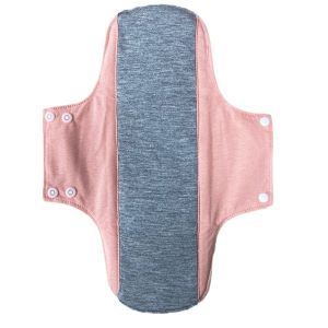 MALI STORE 2 Washable Menstrual Cloth Pads Reusable Graphene Panty Liner Diaper Super Absorption Sanitary Napkin Lady Care