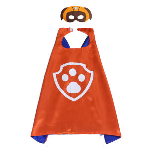 LZ60 Paw Patrol Cape and Mask Costume Ryder Chase Marshall Ruby Skye Zuma Everest cosply L60Z