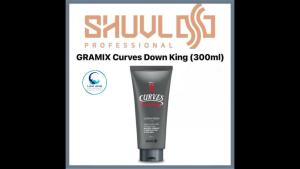 Gel Ép Tóc Nam Nữ Shuvl Gramix Curves Down King Ép Tạo Nếp & Giữ Nếp Tóc Bền Lâu 300ml