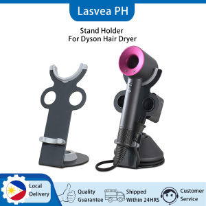 Lasvea Hair Dryer Stand Holder for Dyson Supersonic Hair DryerMagnetic Aluminum Alloy Desktop Rack Storage Bracket for Dyson HD03/HD07/HD08Bathroom Organizer for Dyson HairDryer Blower Care Tools