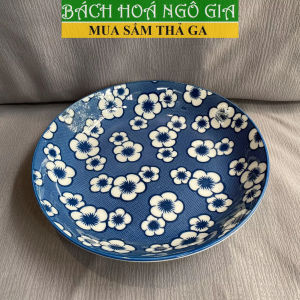 BỘ HOA MAI Chén tô dĩa lẻ món- bộ bàn ăn (chén ăn cơm tô 3 size dĩa 5 size chén chấm tương)