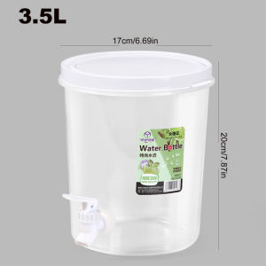 【การจัดส่งท้องถิ่น】Vogvigo เหยือกน้ำดื่ม3.5L พร้อมหัวจุก5ลิตรสำหรับงานปาร์ตี้น้ำมะนาวสำหรับตู้เย็นเครื่องดื่มเย็นกาต้มน้ำขวดใส่น้ำผลไม้สำหรับบาร์บีคิวสระว่ายน้ำสำหรับปิกนิก