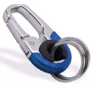 2pcs Stainless Steel Keychains Car Keychain Mens Key Chain Car Accessories Creative Keychain Fashion Keychain