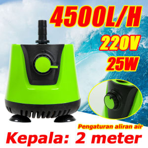 60 tahun tidak buruk  POMPA AIR CELUP 25/50/80/100w 8900L/H hisap super tidak berisik memompa air kotoran dan sampah cocok untuk akuarium kolam ikan kecil kolam renang Mesin Pompa Air Pompa Air Listrik Pompa Air Aquariu pompa air akuarium kecil Besar Pomp