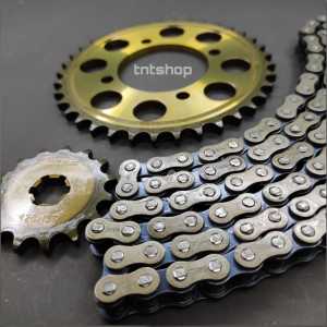 Gear set gir paket Jupiter z Burhan Vega r/NEW Fis R 15-36T Rantai gearset girset Jupiter z burhan
