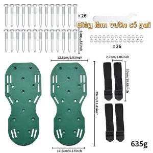 <SST>  Sàn sơn epoxy Nail giày sân vườn nới lỏng giày làm vườn cỏ Nail giày xi măng Nail giày