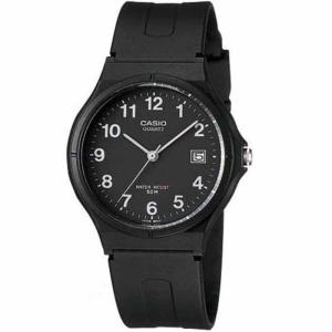 CASIO ORIGINAL - CASIO MW-59-1B - MEN - Black - Strap Resin - Jam dunia JD16ST MW 59 1B 1B 1 # MW 59 1B MW-59 59 MW59 $ WR5 STR KC7 HT7