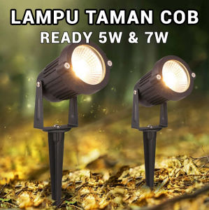 Lampu Taman Led 5w 5 watt COB Tancap Sorot Lukisan Dekorasi Taman 5 w