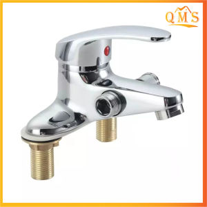 [ Mẫu Mới ] Vòi lavabo đồng 2 chân cao cấp kết hợp vòi sen tắm đa năng giá tốt