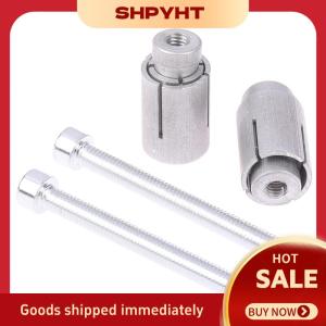 SHPYHT สกรูขยายสำหรับแฮนด์รถจักรยานยนต์2ชิ้น เซ็ตปลายแฮนด์ปลั๊กสกรูที่จับสากลเพื่อขยายบาร์สกรูอุปกรณ์เสริม