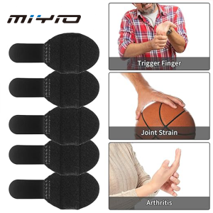 MIYIO 2PCS Finger Splint Support for Trigger Finger Mallet Finger