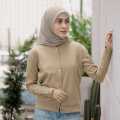 SWEATER CARDIGAN RAJUT KANCING / TARLA BASIC CARDY ATASAN WANITA SIMPEL KEKINIAN. 