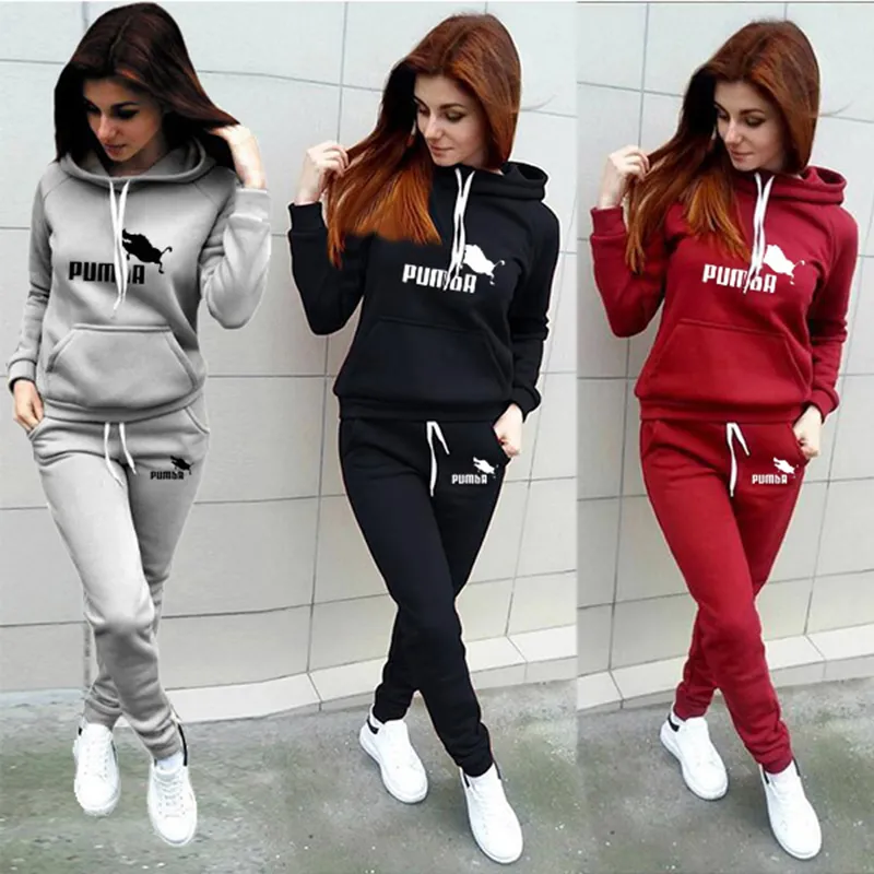 2023 New Sweatshirt Set Men's and Women's Spring and Autumn Fashion Men's  Jogging Sportswear Hooded Casual Two-piece Sports Suit