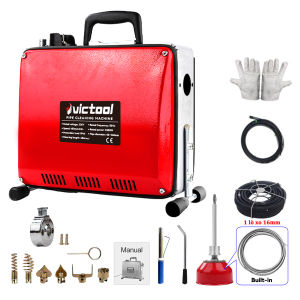 Máy thông cống gia đình Loại 150Máy nạo vét ống mẽ lõi đồng 100%Công suất cao 3500W - Nhà bếp nhà vệ sinh công ty nhà hàng v.v.