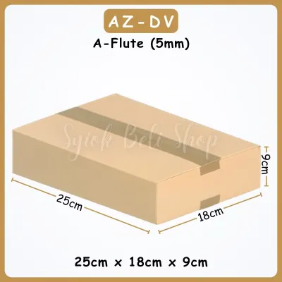 Carton Box Packaging Box Packing Box Paper Boxes Kotak Shipping Parcel Box (A-Flute)