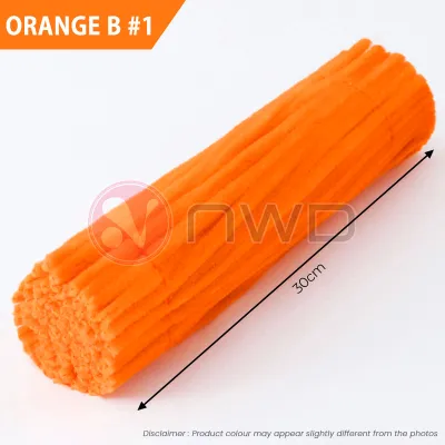 《 𝗙𝗨𝗭𝗭𝗬 𝗧𝗪𝗜𝗦𝗧𝗘𝗥𝗦 》100Pcs Colorful Chenille Stems Wire Pipe Cleaners DIY Art Craft Kawat Bulu 扭扭棒 NWD