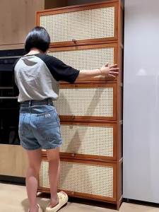Kitchen Storage Rack Kithchen Sideboards Cabinet For Kitchen Kithchen Cabinet Cupboard Kitchen Island Counter Multifunctional home side cabinet for living room against the wall