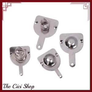 [The Cici Shop] 10PCS 16*16MM 18.5*16.5MM Spring Contact Sheet Battery Box Positive And Negative Single Bipolar 18650 Battery Sheet