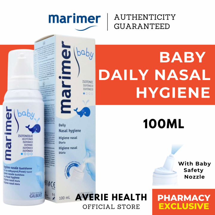 Marimer Baby Nasenpflege – 100 Ml Für Eine Schonende Nasenhygiene Bei Babys