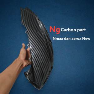 Black Carbon Tutup Filter Nmax 2020 & Aerox 2020