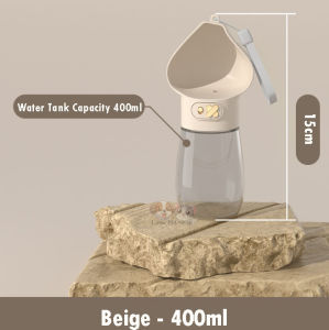 Pet Portable Outdoor Drinking Water Leak Proof 2 in 1 Multi-Purpose food Container Storage Cat & Dog