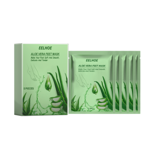 Aloe Vera Feet Mask Moisturizing Exfoliating Feet Mask Anti Drying Crack Remove Dead Skin Hydrating Foot Skin Care Foot Mask