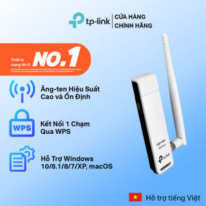 Bộ thu sóng wifi TPLINK WN 722N (Trắng) Chính Hãng