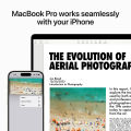 16-inch MacBook Pro: Apple M3 Pro chip with 12‑core CPU and 18‑core GPU, 512GB SSD. 