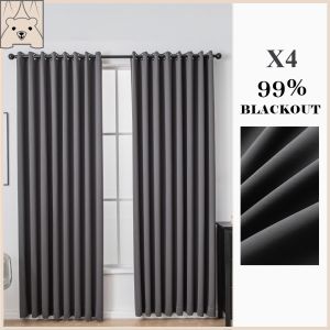 Cozy Bear W150cm【Ready Stock】Sheeps Cloud/ Langsir Blackout/Hotel Fabric/ Sunblock Curtain/ BlockUV