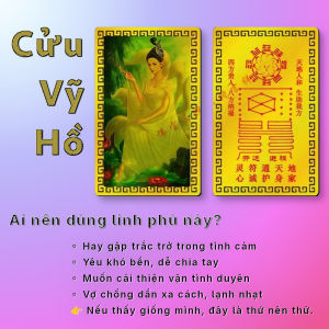 Cửu Vỹ Hồ - Linh Phù Cầu Tình Duyên - Bình An