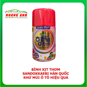 Bình Xịt Khử Mùi Ô Tô Hương Cafe Hàn Quốc - Lọ Xịt Thơm Đa Năng