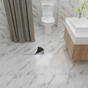 60X60cm 3D Vinyl Tile Flooring Self Adhesiv Waterproof Floor Sticker Marble Tiles Carpet Mat