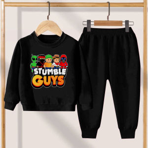 NF - Setelan Sweater Baju Anak / usia 3-12 TAHUN STUMBLE GUYS