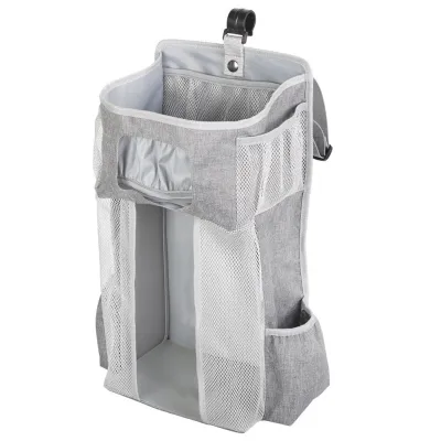 [Ready Stock in SG] Multifunctional Baby Infant Newborn Diaper Nappy Stacker Organizer Crib Hanging bag [Little Gems]