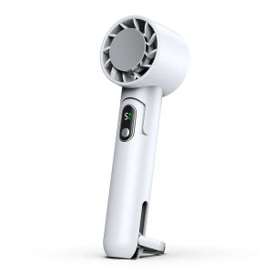 Portable FanHandheld Fan USB Rechargeable Turbo Fan Foldable Hand held Fan Small Ice Cooling Fan with 4000mAh