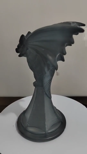 Gothic đứng với nhựa bức tượng động vật trang trí Halloween nến cho trong nhà và ngoài trời hiển thị