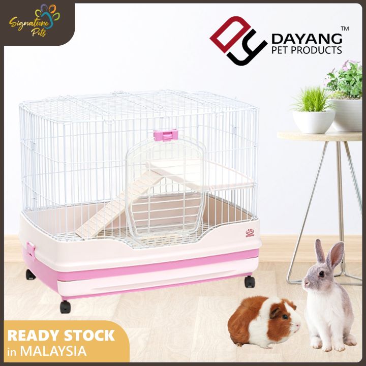 Dayang Small Animal Cage Medium Large Size Rabbit House Rabbit Cage Guinea Pig Cage Small Animal Cage Lazada