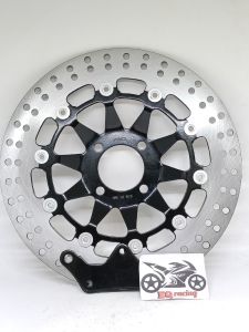 Disc piringan cakram depan lebar bulat black Kharisma - Supra x 125 - karisma MODEL TZM