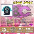 D&C KIDS Atasan kaos anak perempuan lengan pendek ukuran 1-10 tahun double dance  dc431. 