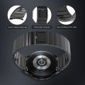 No Gaps สาย สําหรับ Samsung Galaxy Watch Ultra 7 6 Classic 47mm 43mm Galaxy Watch 7 6 5 4 40mm 44mm แม่เหล็ก สายนาฬิกาข้อมือสเตนเลส โลหะ Watch 5 Pro 45mm Watch 4 Classic นาฬิกาสมาร์ท สายนาฬิกา. 