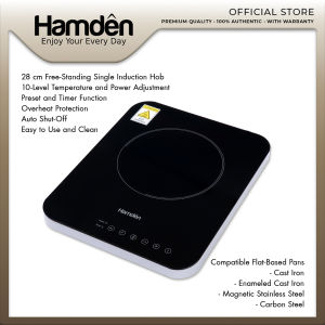 Hamden Single Induction Hob 30CM Black JDL-C20D24