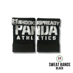 Panda Athletics Wrist Bands 5.5" | Anti-Sweat Wrist Bands for Crossfitter Weightlifters Powerlifters and Fitness Enthusiasts