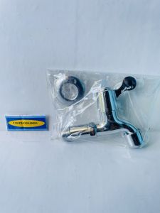 KERAN AIR TEMBOK KRAN ½ INCH  METAL KUNINGAN  ANTI KARAT TAMAN OUTDOOR  ANTI BOCOR FINISHING CHROME  WATER FAUCET