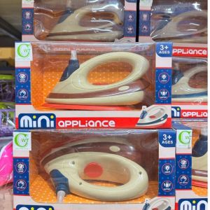 ของเล่นเด็กผู้หญิง เตารีดของเล่น เตารีดไอน้ำของเล่น มีเสียง มีไอน้ำ  ยาว 7.5นิ้ว ของเล่นอาชีพสมมุติ