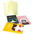 Buku Catatan Bergaris Set / Notebook Cover Cat / MSP-A2-2 / 4 pcs. 