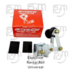 Stabiliser Rantai Roll Universal Tahanan Rantai Tensioner Rante Gtech AtM Rcy